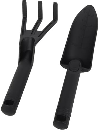 Metal Detector Accessories, Rake Shovel Digging Finding Tool ABS Metal Detector Shovel Digging Tools Replacement Black with Scale for Kids and Adult