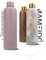 MAMEIDO Edelstahl Trinkflasche personalisiert 750ml - auslaufsichere Trinkflasche mit Namen, personalisertes Geschenk (Powder Blush, 0,75l)
