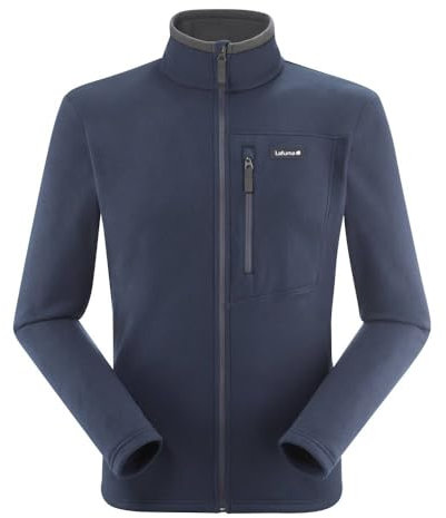 Lafuma – Access Micro F-zip M – Veste Polaire Homme Thermorégulatrice – Tissu Chaud et Respirant - Randonnée, Trekking, Lifestyle - bleu marine