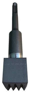 Bocciarda per pietra dura con attacco SDS plus,in acciaio temprato, per martello pneumatico, trapano (2,5x2,5 cm)
