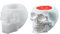 Silikonform mit Totenkopf-Kerzenhaltern, Kerzen, Tassen, Gips, Kerzenhalter, Behälter, Dekorationen, Untersetzer, Harzformen