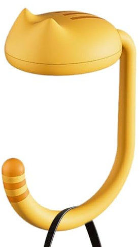 Taschenhalter für Tisch – Taschenaufhänger | Taschenhaken | Taschenhaken für Tisch | Schreibtisch-Geldbörsen-Haken | Taschenhalter | niedlicher Katzen-Schreibtisch-Geldbörsenhalter |