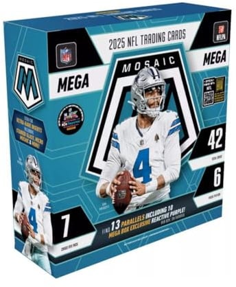 2025 Panini Mosaic Football NFL Mega Box