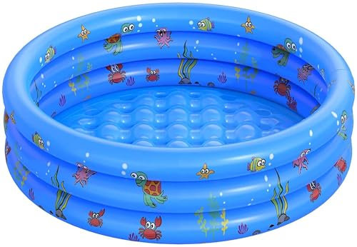 Planschbecken für Kinder,Aufblasbares Planschbecken,Swimmingpool,Schwimmbecken,Aufblasbarer Pool,Aufblasbarer Kinderpool,Kleiner Pool für Kinder,Babypool,Tragbare Badewanne