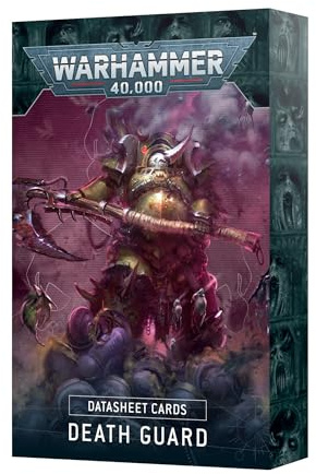 Games Workshop - Warhammer 40.000 - Datenblatt Cards: Death Guard (10th Edition - 2025)