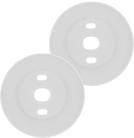 BAZEITFLOW 2piezas Protector De Termostato De Silicona De Placas De Pared Compatibles Con Nest Diseño Elegante y Fácil Mantenimiento Para Pared