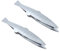 BESPORTBLE 2Pcs Stainless Steel Fishbone Tweezers for Food Hair Removal Ergonomic Kitchen Tools for Easy Fish Bone and Pig Hair Extraction Cooking Utensils Multi Purpose Tweezer