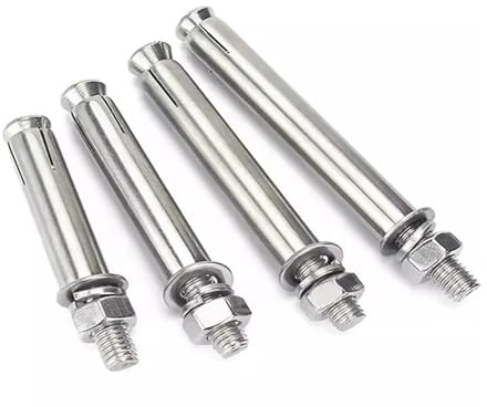 M6 M8 M10 M12 M14 M16 Spreizdübel aus Edelstahl 304, 6 mm, 8 mm, 10 mm, 12 mm, 14 mm, 16 mm x 50, 65, 120, 200 mm, Hülsenanker-Gewindestift(M20x150mm 1pc)