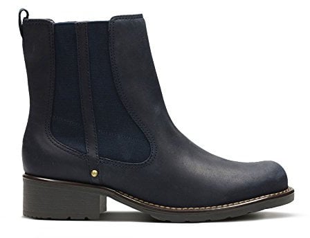 Clarks Damen Orinoco Club Kurzschaft Stiefel, Blau(Navy Nubuck), 36 EU