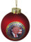 Kurt Adler C7572 Weihnachtsbaumschmuck President Donald Trump, 80 mm, Rot