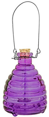 Kaemink Grand piège en Verre pour guêpes et Insectes Violet 17 cm