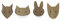 PLT Wandhaken für Kinder aus Holz, Tiere, Kinderzimmer, Fuchs, Hase, Hund, Katze, Deko, Kleiderhaken, Garderobenhaken, Garderobe, Scandi-Style, Geschenkidee