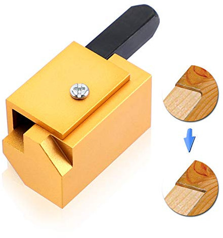 TuToy Gold Oxidized Corner Chisel Square Hinge Recess Mortising Right Angle Cutter Wood Carving Chisel Woodworking Tools
