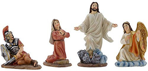 Presepe Pasquale PP1 Set Resurrezione di Gesù 4 soggetti in resina