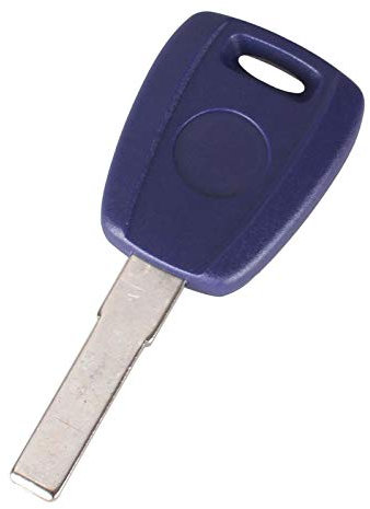 ELLENNE Guscio Chiave Telecomando Compatibile con Fiat Panda 500 Punto Lancia YPSILON Blu KS-FIAT-02
