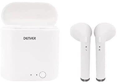 Denver TWQ-40 True Wireless Earbuds + Qi Ladepad/Hülle