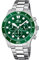 LOTUS Excellent 18756/2 Herrenchronograph Edelstahl Silber, 45 mm