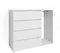 Vicco Kommode Ruben, Kommodenschrank, Weiß, 120 x 101.9 cm