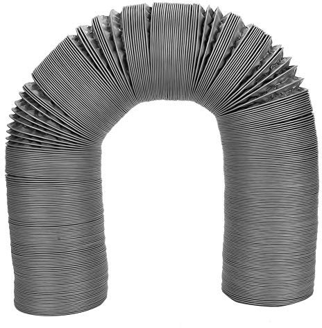 PVC Composite Thickened Double-Layer Aluminum Foil Telescopic Smoke Exhaust Hose, Range Hood Ventilation Smoke Exhaust Pipe Exhaust