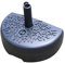 FQMYLTYN Parasol Rectangulaire Petit Parasol de Balcon avec Hauteur Réglable et Inclinable UPF 50+ Parasol Pliable pour Extérieur pour Jardin, Pelouse, Terrasse, Piscine (Color : 18L Umbrella Base)