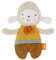 Fehn Knister Schaf fehnNATUR - Activity Baby Raschel Spielzeug zum Greifen und Spielen - Activity-Rascheltier Babyspielzeug - Motorikspielzeug & Knisterspielzeug für Babys und Kleinkinder