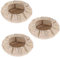 3Pcs Bread Proofing Basket Cloth Liner Linen Liner Cloth Dough Basket Cover for Bakery Home Baking