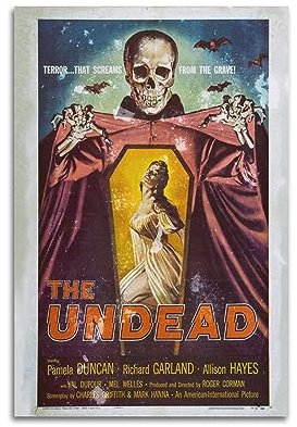 VZRSQZK Filmposter Untoten, Retro-Poster, dekoratives Gemälde, Leinwand-Wandposter und Kunstdruck, modernes Familienschlafzimmer-Dekor-Poster, 20 x 30 cm
