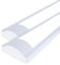 CLAR - Luminaria LED 60cm, 10W 2 Tubo, Pantalla Estanca, Tubos No Incluidos (Pack 2)