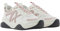 Armani Exchange Cher, Side Logo, Colour Contrasts, Scarpe da Ginnastica Donna, off White + Rose, 36 EU