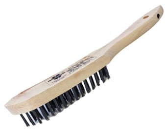 Würth Drahtbürste 290 mm lang, 4-Reihen widerstandsfähige Stahlborsten