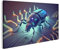 islandburner Prime Bild auf Leinwand Elektronische Wanze Schaltkreis Computer Virus Platine Bilder Wandbilder Poster