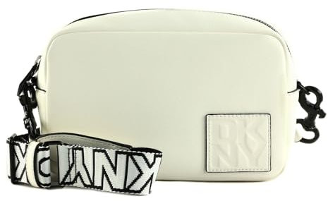 DKNY Women's Everyday Camera Bag, Optic White/Black