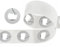 60 Stück NFC Tags Aufkleber, 25mm NFC Aufkleber NFC 213 Tag, Wiederbeschreibbar NTAG213 NFC Karten, 144 Byte Speicher NFC Chip Programmierbar NFC Sticker für Alle NFC-fähigen Handys und Geräte