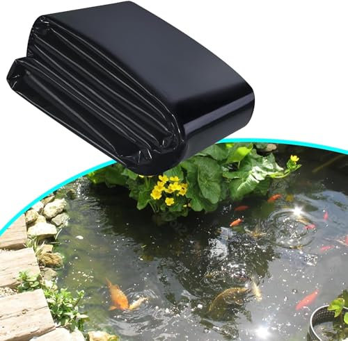 Dtyubfg Bâche pour Bassin - en polyéthylène Haute densité - Résistant aux UV et aux intempéries - pour étang à Poissons, Fontaine, Jardin d'eau et Cascade