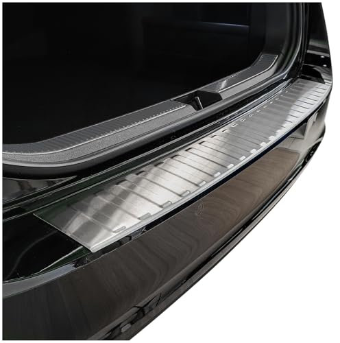 tuning-art L3094 Edelstahl Ladekantenschutz passend für Skoda Superb Combi 4, iV 3Y 2024-, Farbe:Silber