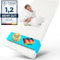 ALAVYA HOME® Kindermatratze 90x190 mit waschbarem Baumwolle Bezug I ÖkoTex Zertifiziert Nachhaltig auf Schadstoffe geprüft Kaltschaum Matratze 90x190 für Kinderbett mit 12cm hoch I Made in EU