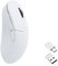 Keychron M3 Mini Ratón de Juego óptico Inalámbrico, Sensor PixArt Paw 3395, 26000 dpi 2.4 GHz/Bluetooth 5.1/Wired, Retroiluminación LED RGB, 55g Botón Macro Programable Ligero para Win/Mac - Blanco
