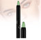 Wasserfester Glitzer Lidschattenstift, 2024 Neuestes 2 Stück Wasserfester Glitzer Lidschatten Stift, Glitter Lidschatten Stick Schimmer Glitter Perle Creme Lidschatten Stick (12 Grün)