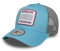 New Era NE Patch Trucker Adjustable Cap NE Logo Hellblau, Size:OneSize