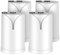 GLACIER FRESH On Tap Cartuccia filtro acqua HF, compatibile con il sistema di filtraggio Brita® On Tap | Cartuccia di ricambio HF per filtro on tap Pro V MF | filtro acqua per rubinetto 600L (4 pezzi)