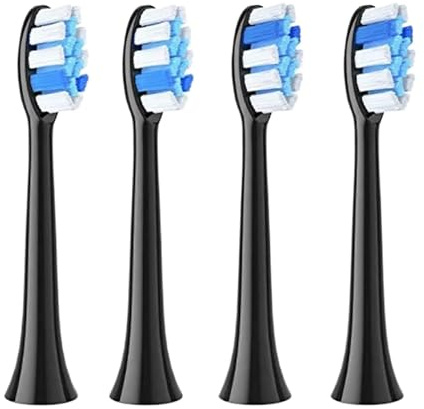 Compatible For Fairywill ,P11 T9 P80 Electric Toothbrush Heads Compatible With Toothbrush,4/8/16pcs(4WHITE)