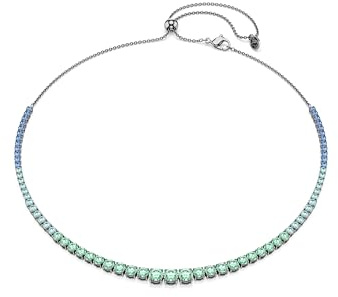 Swarovski Matrix 5751192 degradiertes Ruthenium Halskette