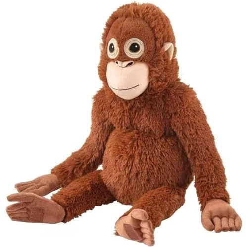 JOYTIX Punch Monkey Plüschtier, 66 cm Orang-Utan, ultraweiches kuscheliges Affenspielzeug, umweltfreundlich, waschbar, gefüllt mit PP-Baumwolle, kindersicher, lebensecht