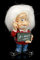 Veronese Studio Collection Albert Einstein Figur - E=mc² | Dekofigur, handbemalt