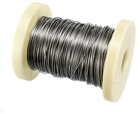 sourcing map 0,8mm 20AWG Ultrafeiner Heizdraht FeCrAl Widerstand Kabel 164ft Länge Silber de