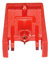 Rantoloys - Puntina giradischi di ricambio per giradischi Phonografia compatibile con Crosley Fisher ION OTTO giradischi rosso