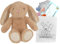 Splodge Teddy Parties Braunes Hasen-Plüschtier, 25 cm, Bauen Sie Ihren eigenen Teddybär, Party-Set