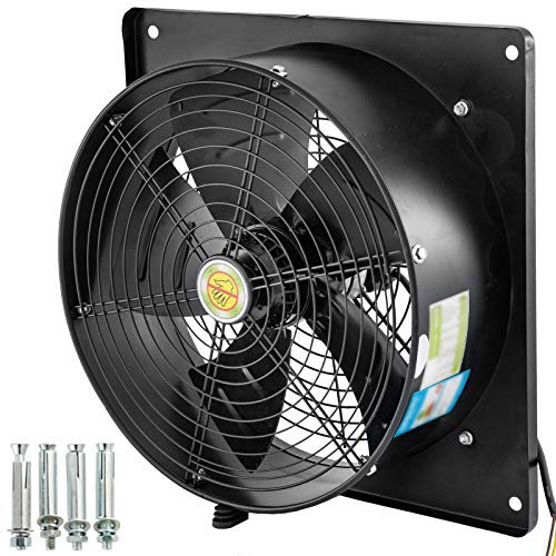 SLRMKK 16inch Outer Rotor Fan, 185W Axial Flow Fan, Fume Extractor Ventilation Fan, Air Blower Fan (4 Pole) Curent 0.90A