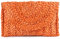 Syrads Sac à main d'embrayage de soirée en paille pour femme Sac à main de plage d'été Sac d'enveloppe tissé en paille,Orange