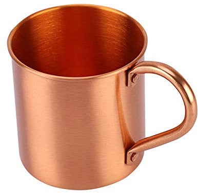 All Copper Copper Wine Glass Moscow Mule Cup Cocktail Mug bar Cold Drink Pure Copper Cup Milk Glass Beverage Utensils Suitable for Home bar Parties